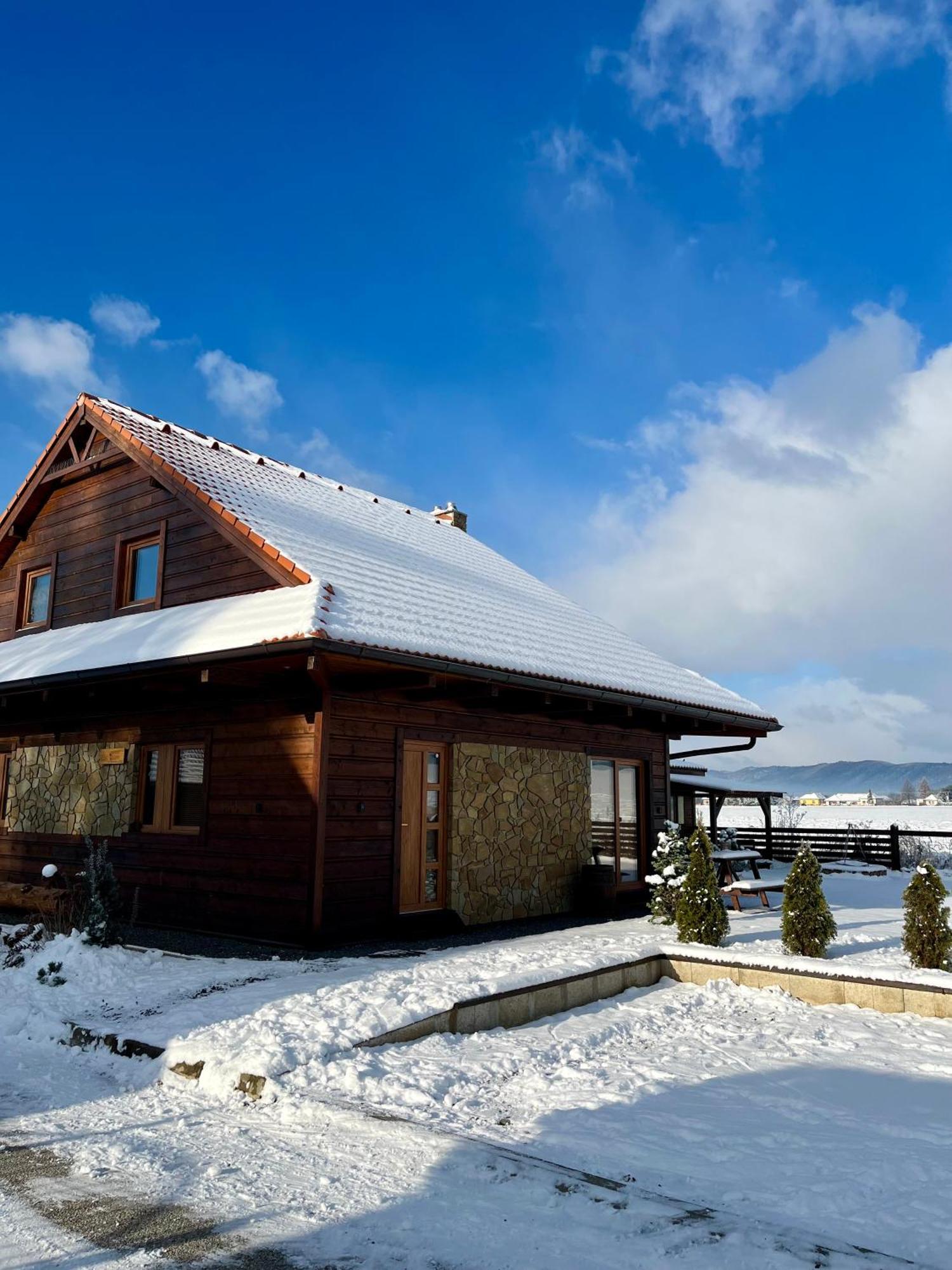 Drevena Chalupka Slovensky Raj Hrabušice Buitenkant foto